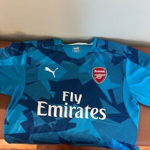Men’s Premier League Arsenal Puma Blue Sports Jersey